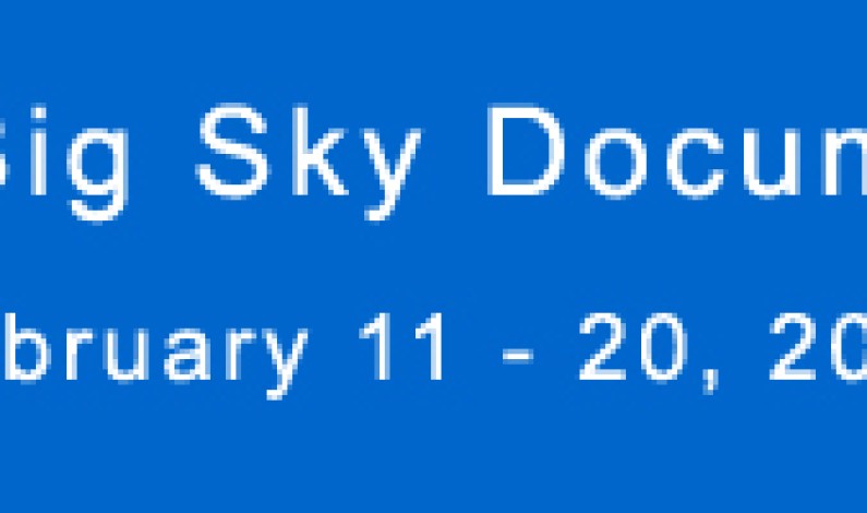Big Sky Documentary Film Festival Announces 2011 Pitch Sessions