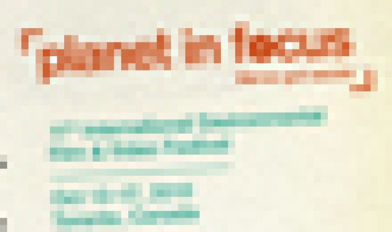 Planet in Focus International Environmental Film & Video Festival Lineup! Planet in Focus International Environmental Film & Video Festival Lineup!