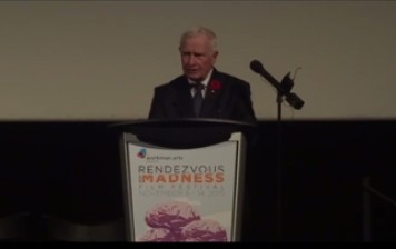The Honourable Governor General David Johnston Introduces SWIFT CURRENT at Rendezvous w/ Madness 15