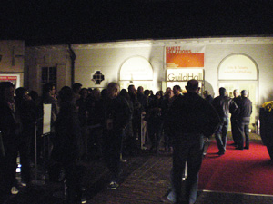 A busy Guild Hall before the closing night screening of <em>Black Swan</em> screening.