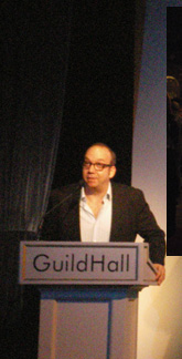 Paul Giamatti introduces <em>Barney’s Version</em> to a sold out Guild Hall audience at opening night of the Hamptons International Film Festival.