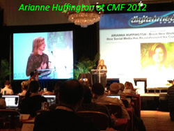 Arianne Huffington at CMF 2012